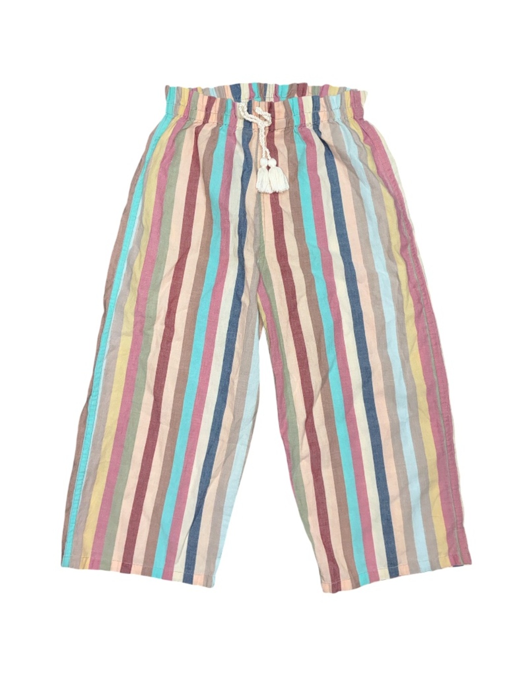 Pink Chicken Striped Pants Size 6